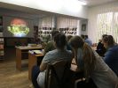 Божии заповеди и человеческие ценности в теме беседы Война и Вера, со студентами Полесского ГУ.