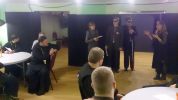 Встрече в центре Интеграции Москва со слепыми и глухими ребятами. Практические занятия.