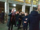 Посещение храма группой учащихся воскресной школы при интернате для слабослышащих