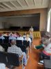 Беседа священника с пациентами областной психиатрической больницы