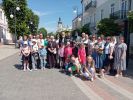 Воскресная экскурсия по историческому центру города Пинска для прихожан храма св. муч. цесаревича Алексия. Родители вместе с детьми узнали о  тысячелетней истории города Пинска. 