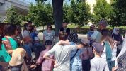 Воскресная экскурсия по историческому центру города Пинска для прихожан храма св. муч. цесаревича Алексия. Родители вместе с детьми узнали о  тысячелетней истории города Пинска. 