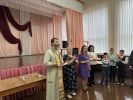 Молебен в школе-интернате для воспитателей и воспитанников