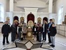 На Праздник Покрова Пресвятой Богородицы в храм св. муч. цесаревича Алексия приехали воспитанники специальной школы-интерната для слабослышащих детей.