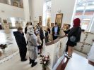 На Праздник Покрова Пресвятой Богородицы в храм св. муч. цесаревича Алексия приехали воспитанники специальной школы-интерната для слабослышащих детей.