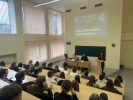 9 октября в Полесском Государственном Университете, состоялась встреча студентов с врачом - психотерапевтом и священником