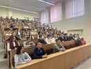 9 октября в Полесском Государственном Университете, состоялась встреча студентов с врачом - психотерапевтом и священником