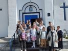 Сегодня ребята и родители посетили церковь Преображения Господня в а. г. Логишин