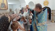иерей Григорий Евтух совершил молебен для учащихся воскресной школы