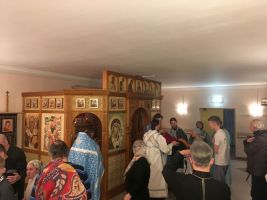 Божественная литургия и причастие детей в детском доме для детей-инвалидов в  Москве.