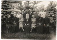 Фотография священников и певчих Пинского Свято-Феодоровского собора
