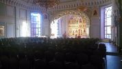 Второй день стажировка началась Божественной литургией в Московском епархиальном доме там где проходил Всероссийский Поместный Собор 1917_1918 гг.