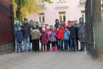 14 октября, в день  праздника  Покрова Пресвятой Богородицы, группа учеников Пинской школы для слабослышащих детей посетила собор свт. вмч. Варвары.