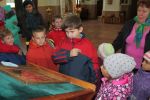 14 октября, в день  праздника  Покрова Пресвятой Богородицы, группа учеников Пинской школы для слабослышащих детей посетила собор свт. вмч. Варвары.